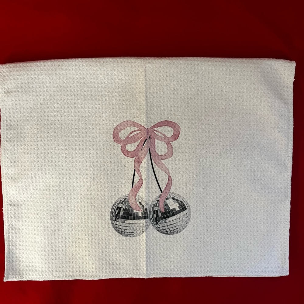 Disco Balls Kitchen Towel
